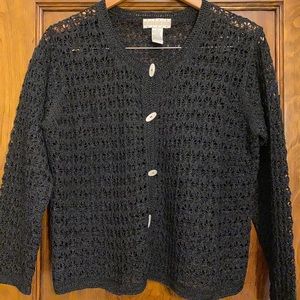 Sigred Olsen black cardigan